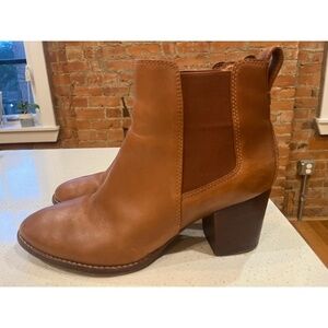 Madewell Regan Chelsea Leather Boots